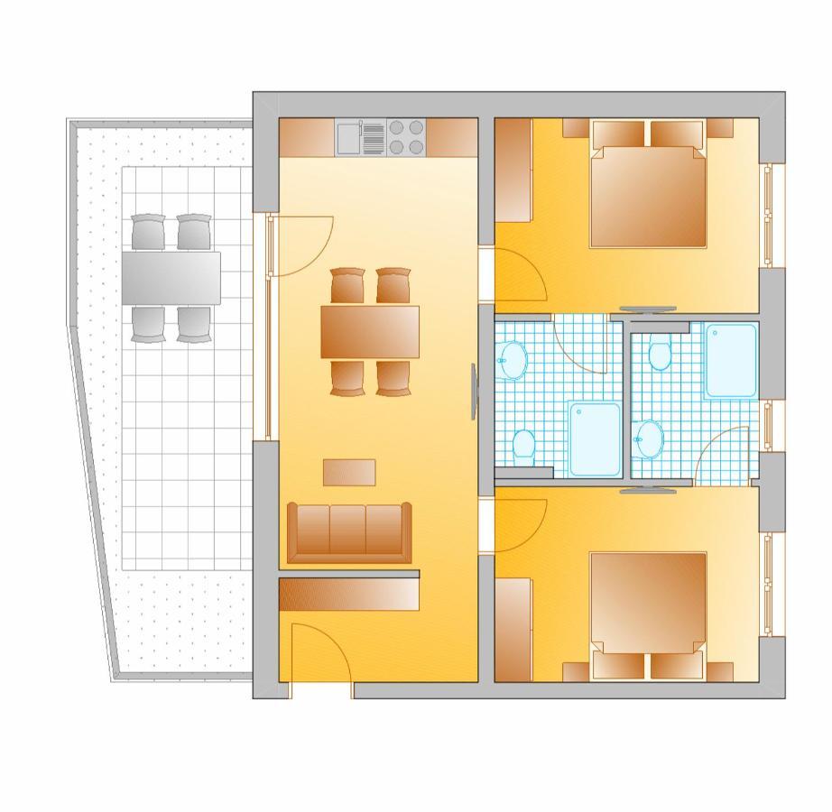 Appartement Hammerrain Flachau Eksteriør billede